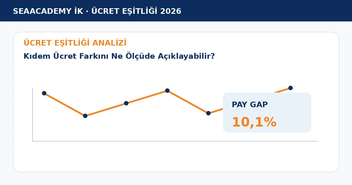 Kıdem Ücret Farkını Ne Ölçüde Açıklayabilir? analiz görseli