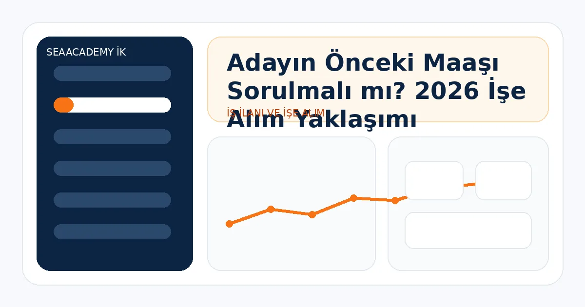 Adayın Önceki Maaşı Sorulmalı mı? 2026 İşe Alım Yaklaşımı