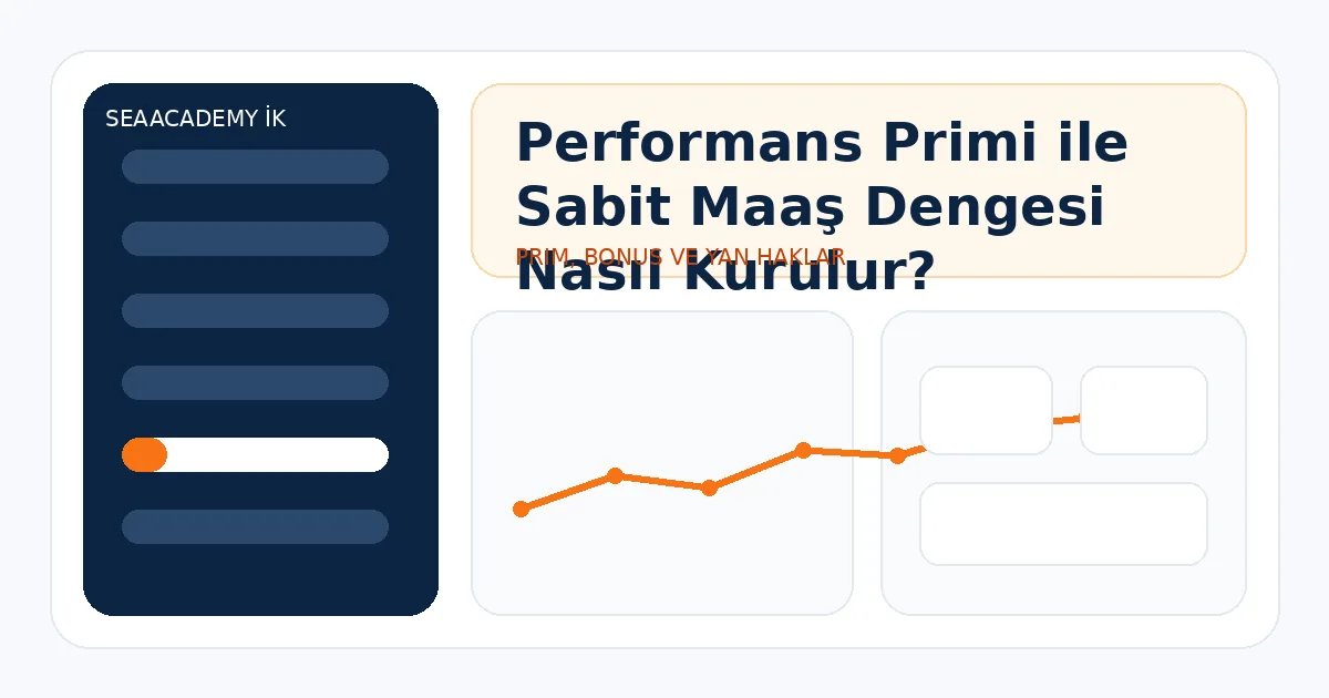 Performans Primi ile Sabit Maaş Dengesi Nasıl Kurulur?