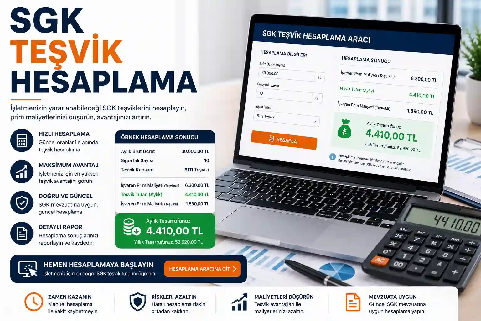SGK teşvik hesaplama ve danışmanlık