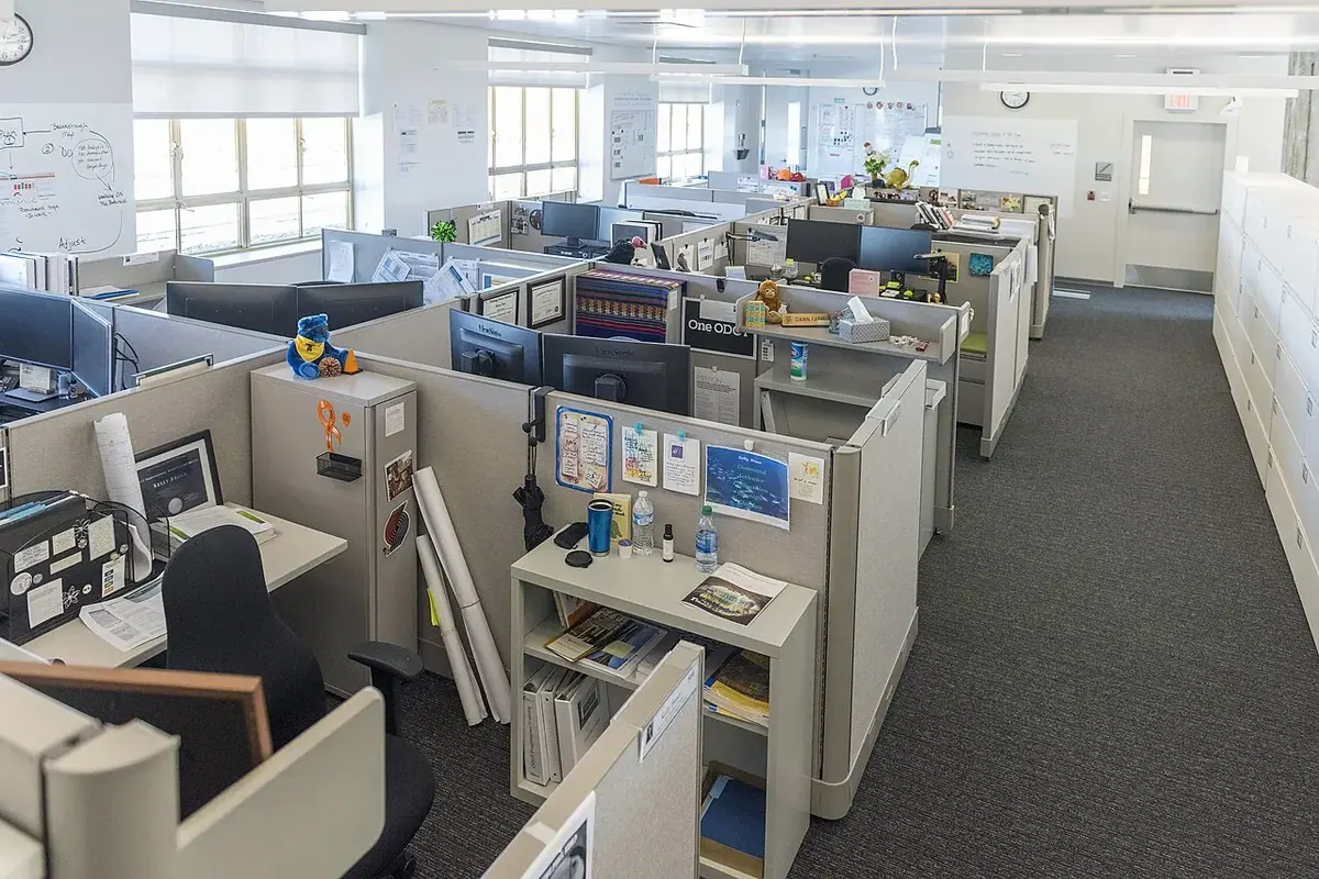 Ofis ve toplantı alanı — temsili fotoğraf