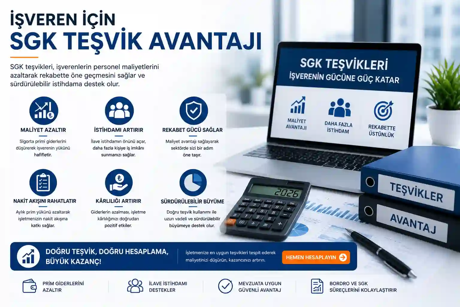 İşveren SGK teşvik avantajı
