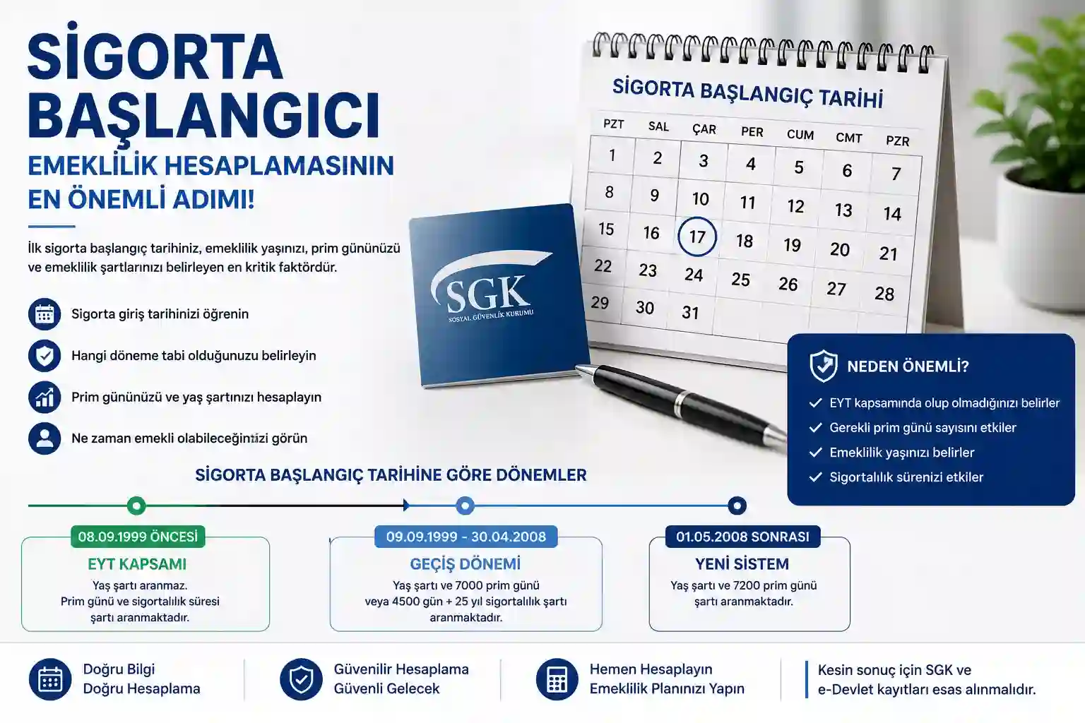Sigorta başlangıcı emeklilik hesabı