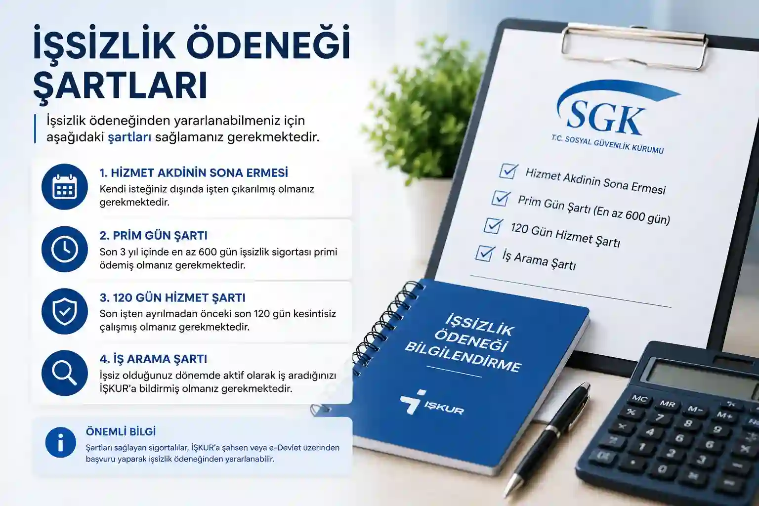 İşsizlik ödeneği şartları