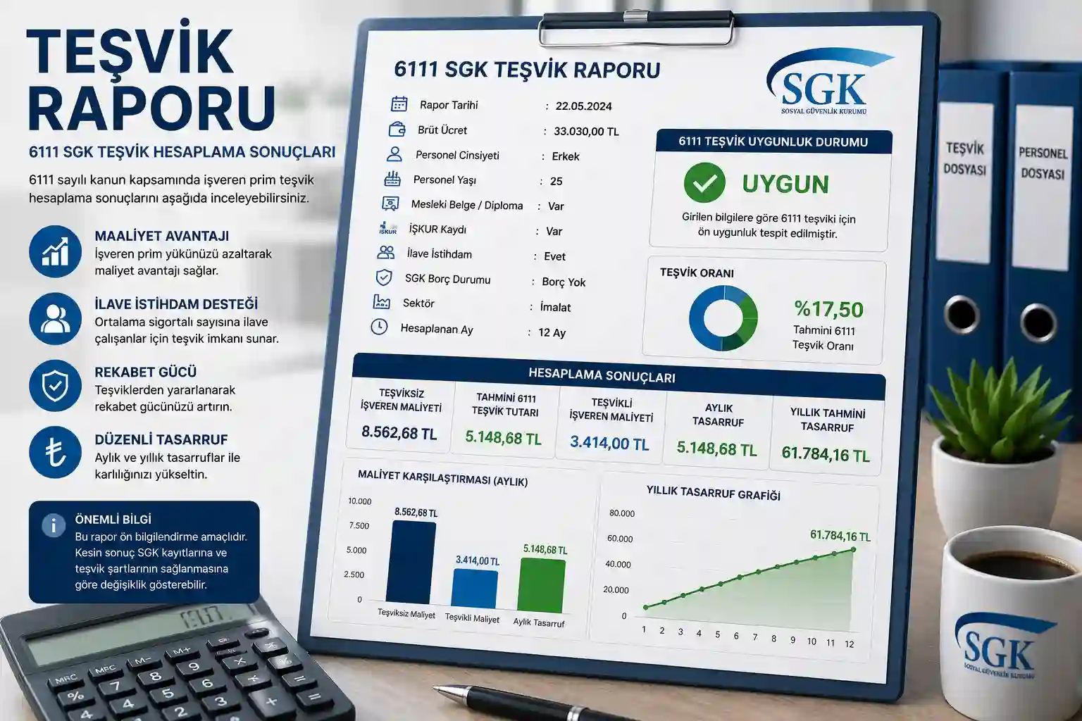 SGK teşvik raporu