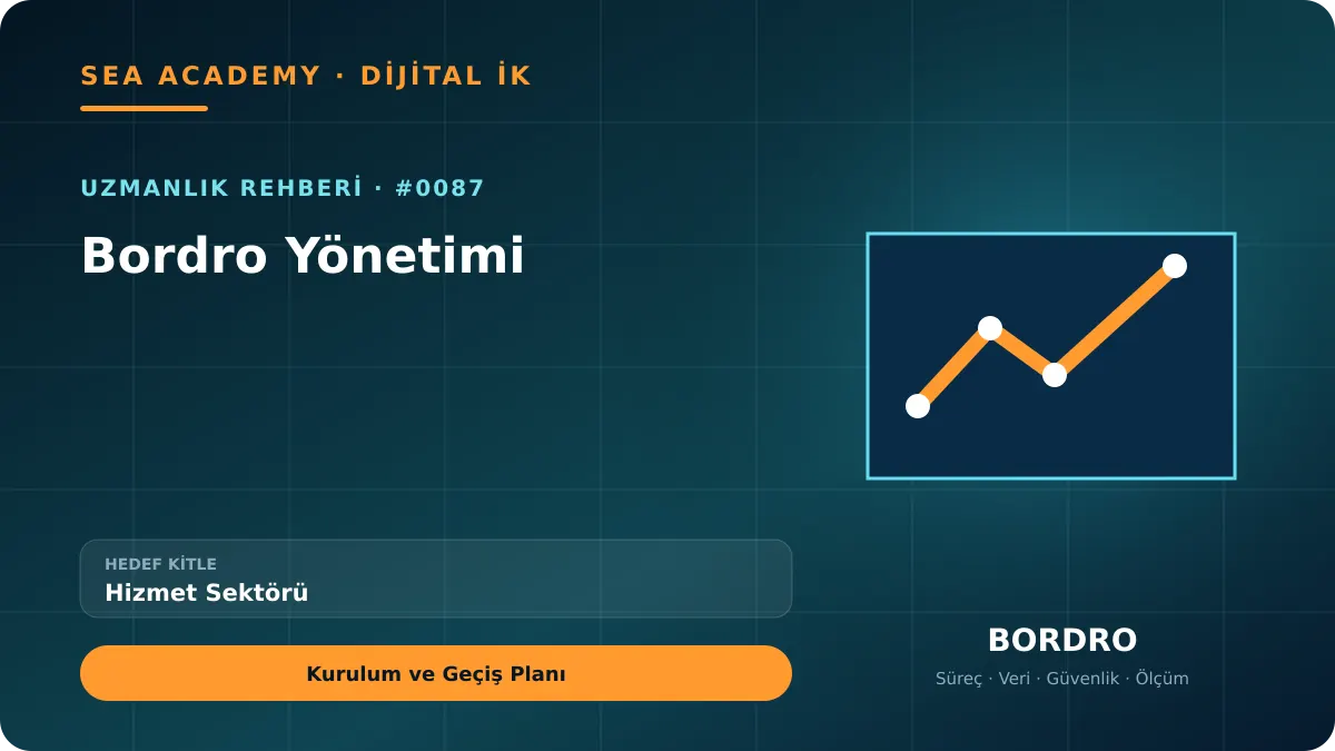 Hizmet Sektörü İçin Bordro Yönetimi: Kurulum ve Geçiş Planı kapak görseli