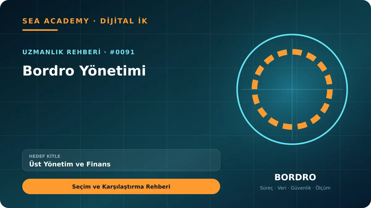 Üst Yönetim ve Finans İçin Bordro Yönetimi: Seçim ve Karşılaştırma Rehberi kapak görseli
