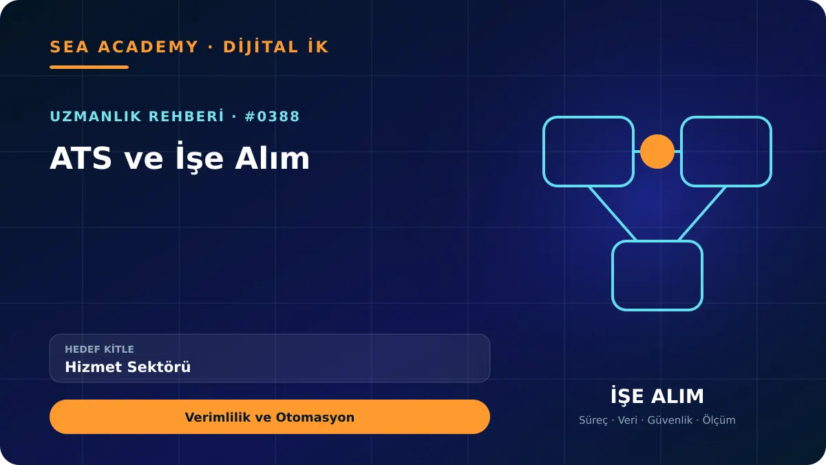 Hizmet Sektörü İçin ATS ve İşe Alım: Verimlilik ve Otomasyon kapak görseli