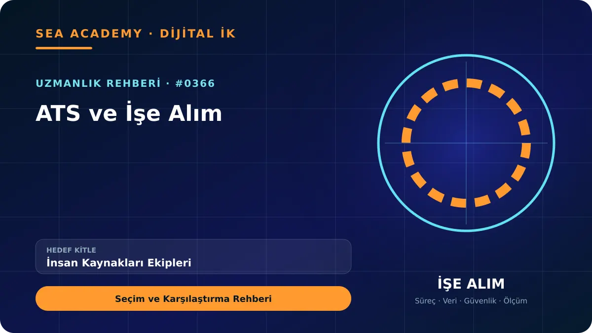 İnsan Kaynakları Ekipleri İçin ATS ve İşe Alım: Seçim ve Karşılaştırma Rehberi kapak görseli