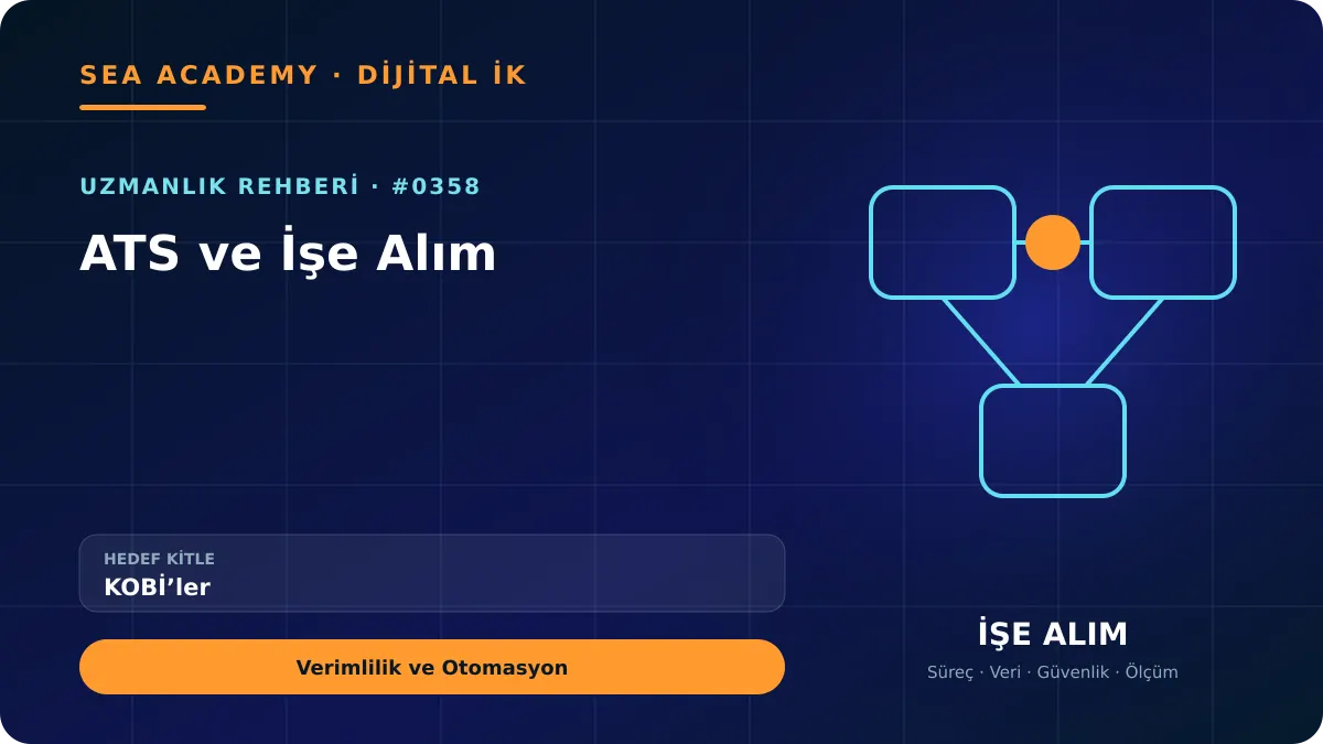 KOBİ’ler İçin ATS ve İşe Alım: Verimlilik ve Otomasyon kapak görseli