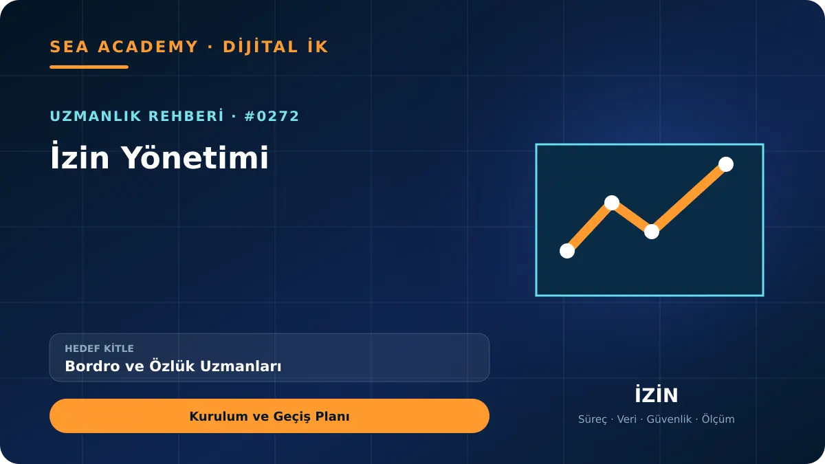 Bordro ve Özlük Uzmanları İçin İzin Yönetimi: Kurulum ve Geçiş Planı kapak görseli