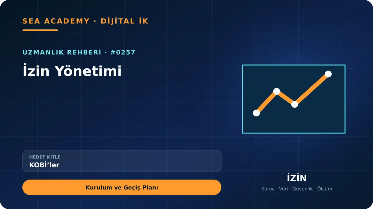 KOBİ’ler İçin İzin Yönetimi: Kurulum ve Geçiş Planı kapak görseli