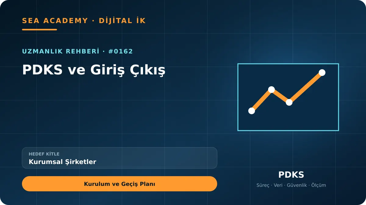 Kurumsal Şirketler İçin PDKS ve Giriş Çıkış: Kurulum ve Geçiş Planı kapak görseli