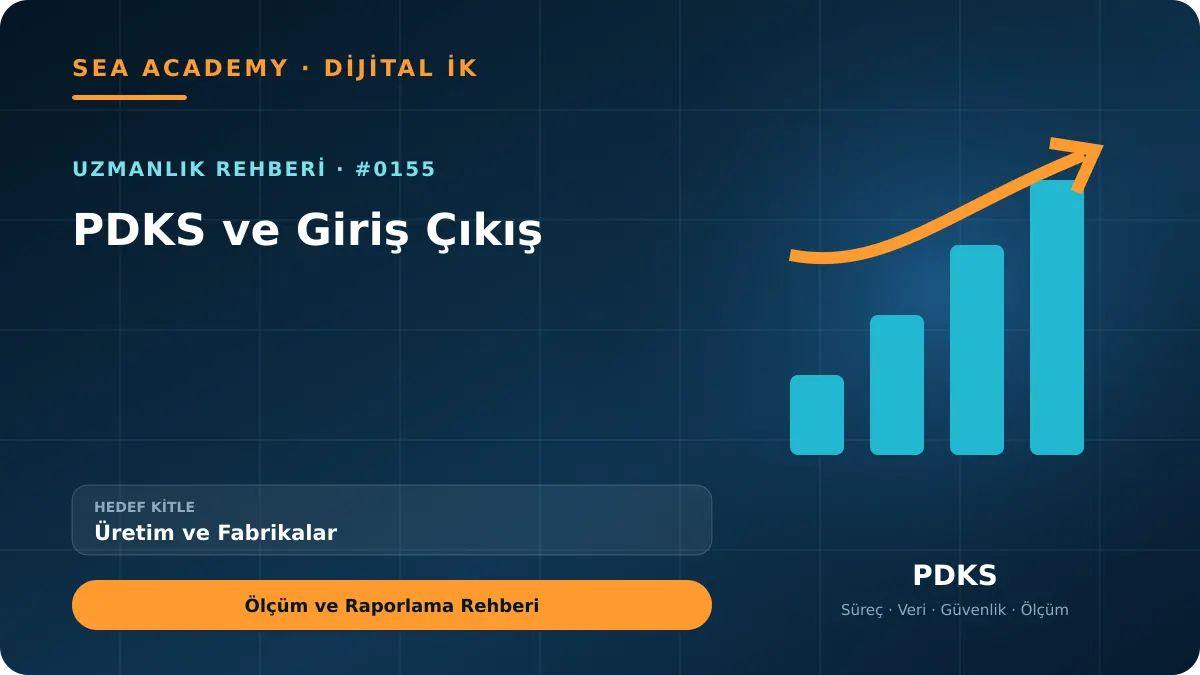 Üretim ve Fabrikalar İçin PDKS ve Giriş Çıkış: Ölçüm ve Raporlama Rehberi kapak görseli