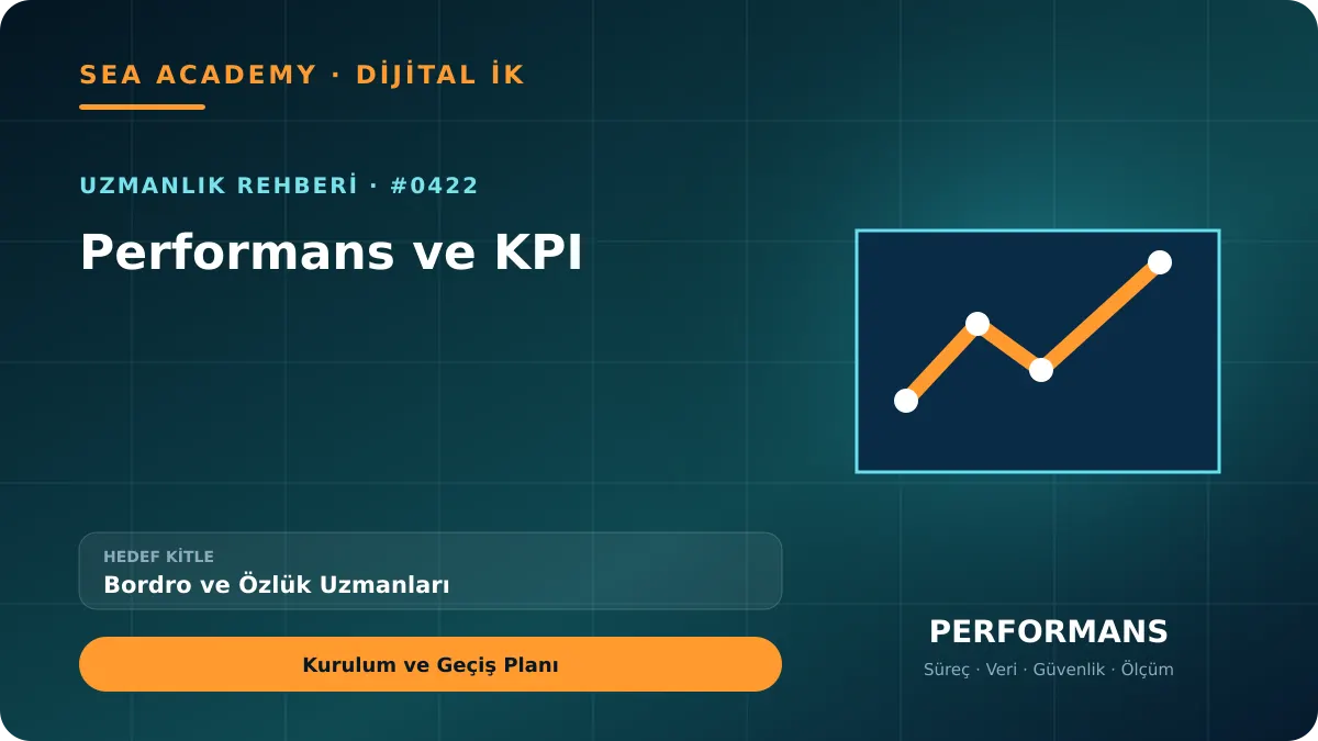 Bordro ve Özlük Uzmanları İçin Performans ve KPI: Kurulum ve Geçiş Planı kapak görseli
