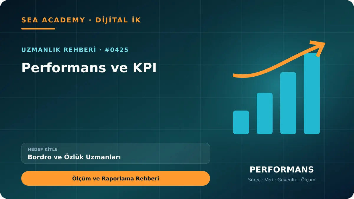 Bordro ve Özlük Uzmanları İçin Performans ve KPI: Ölçüm ve Raporlama Rehberi kapak görseli