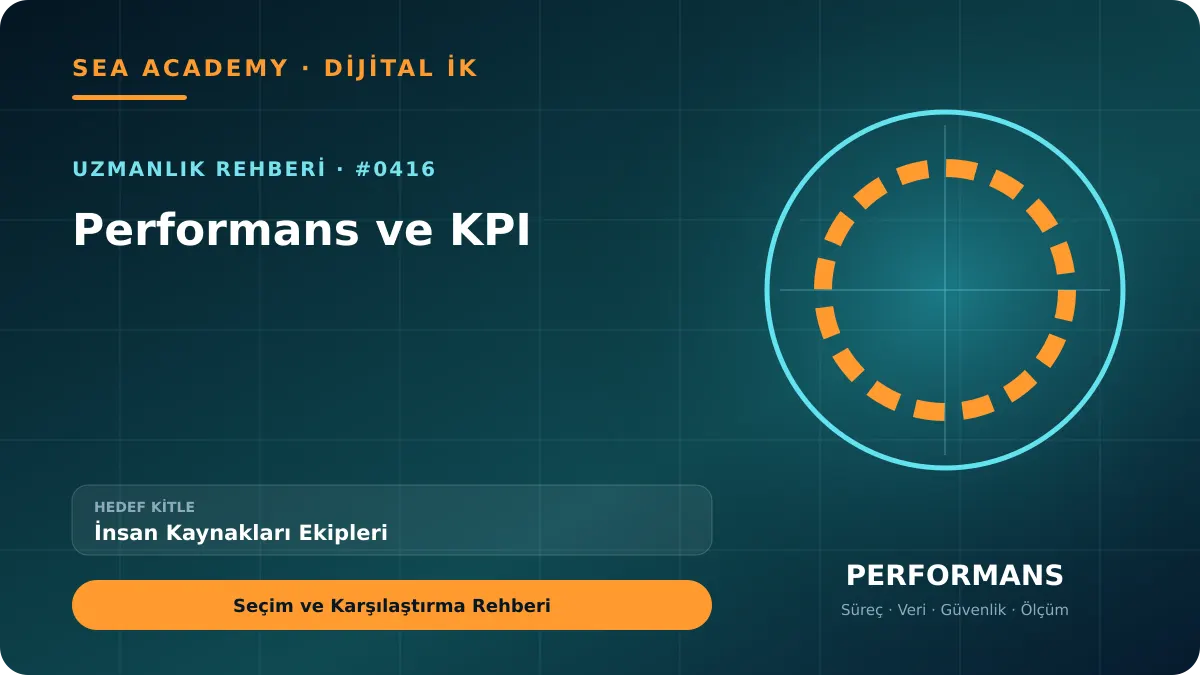 İnsan Kaynakları Ekipleri İçin Performans ve KPI: Seçim ve Karşılaştırma Rehberi kapak görseli