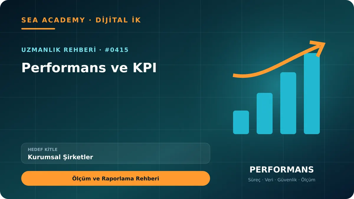 Kurumsal Şirketler İçin Performans ve KPI: Ölçüm ve Raporlama Rehberi kapak görseli