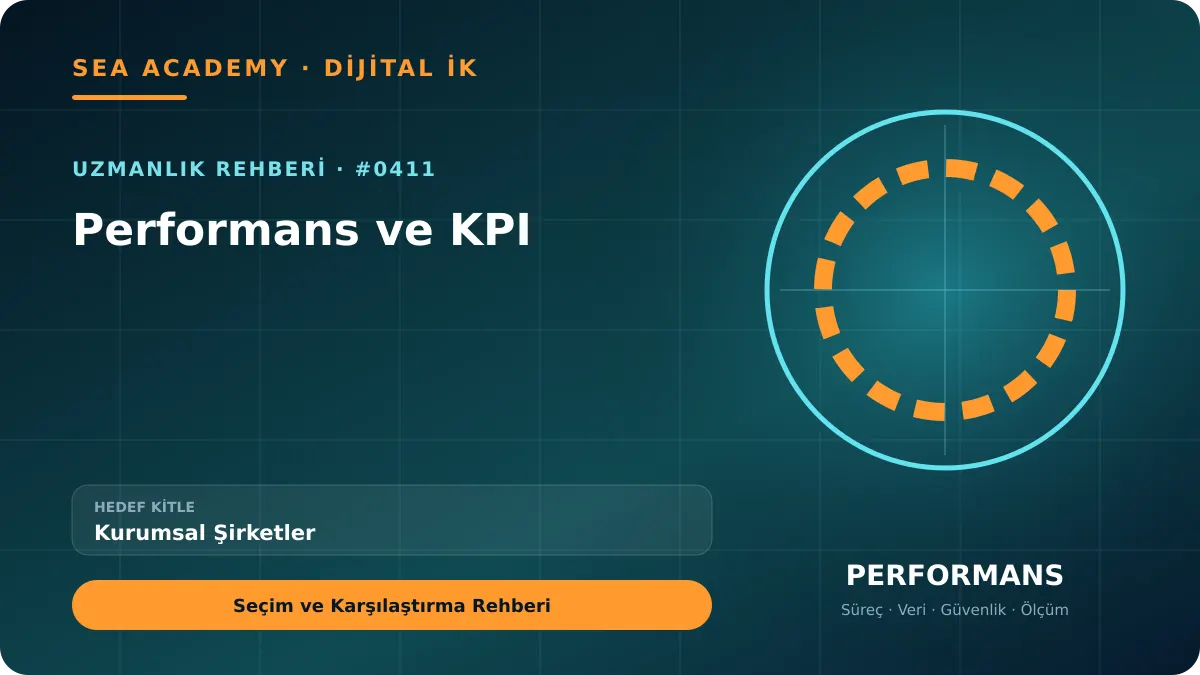Kurumsal Şirketler İçin Performans ve KPI: Seçim ve Karşılaştırma Rehberi kapak görseli