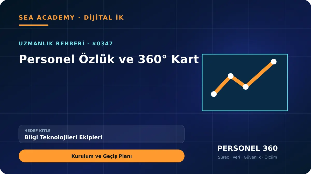 Bilgi Teknolojileri Ekipleri İçin Personel Özlük ve 360° Kart: Kurulum ve Geçiş Planı kapak görseli