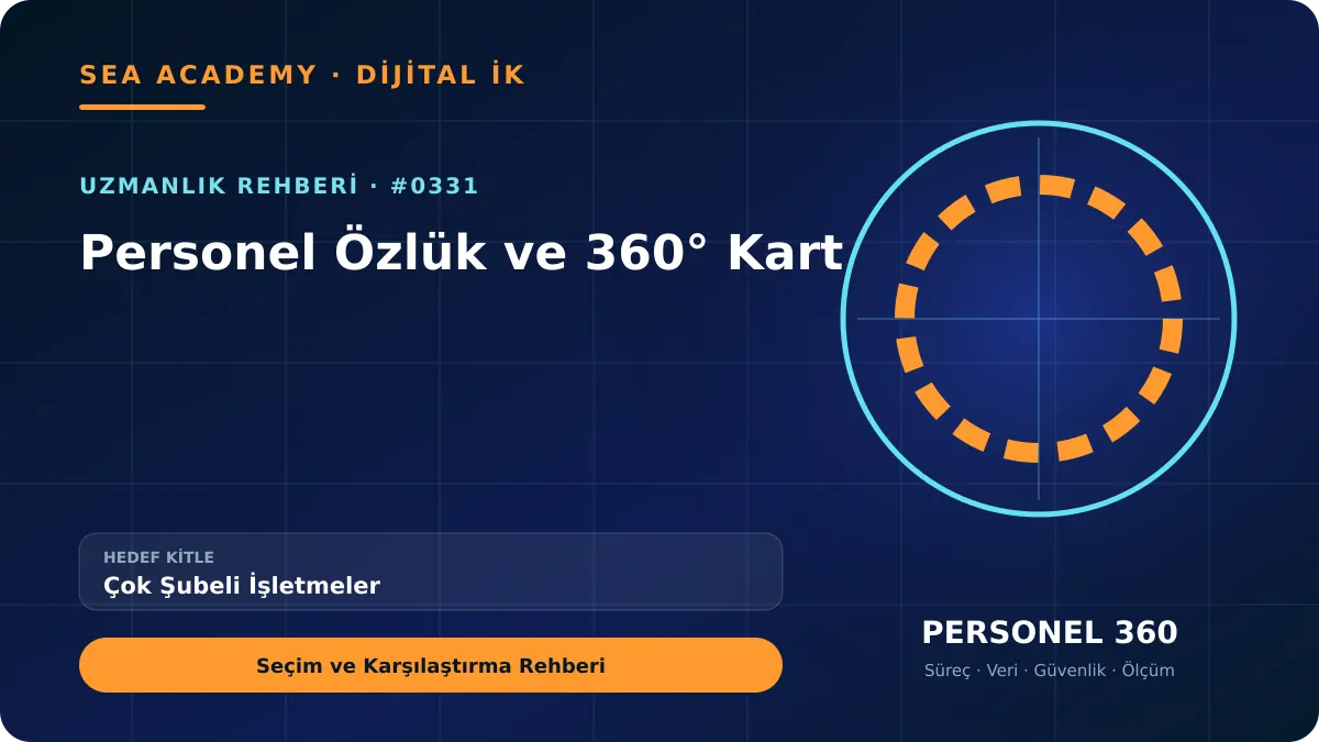 Çok Şubeli İşletmeler İçin Personel Özlük ve 360° Kart: Seçim ve Karşılaştırma Rehberi kapak görseli