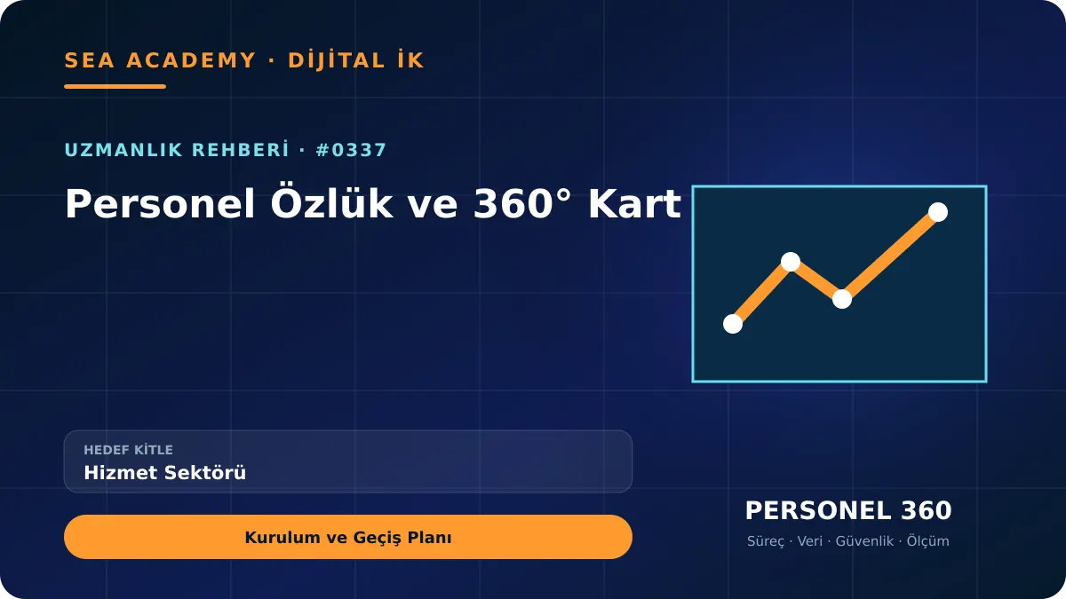 Hizmet Sektörü İçin Personel Özlük ve 360° Kart: Kurulum ve Geçiş Planı kapak görseli
