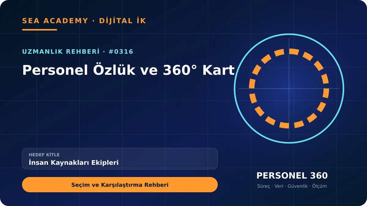 İnsan Kaynakları Ekipleri İçin Personel Özlük ve 360° Kart: Seçim ve Karşılaştırma Rehberi kapak görseli