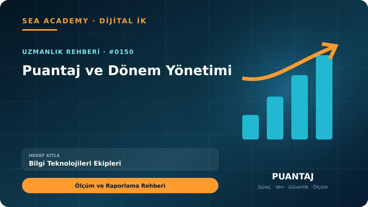 Bilgi Teknolojileri Ekipleri İçin Puantaj ve Dönem Yönetimi: Ölçüm ve Raporlama Rehberi kapak görseli