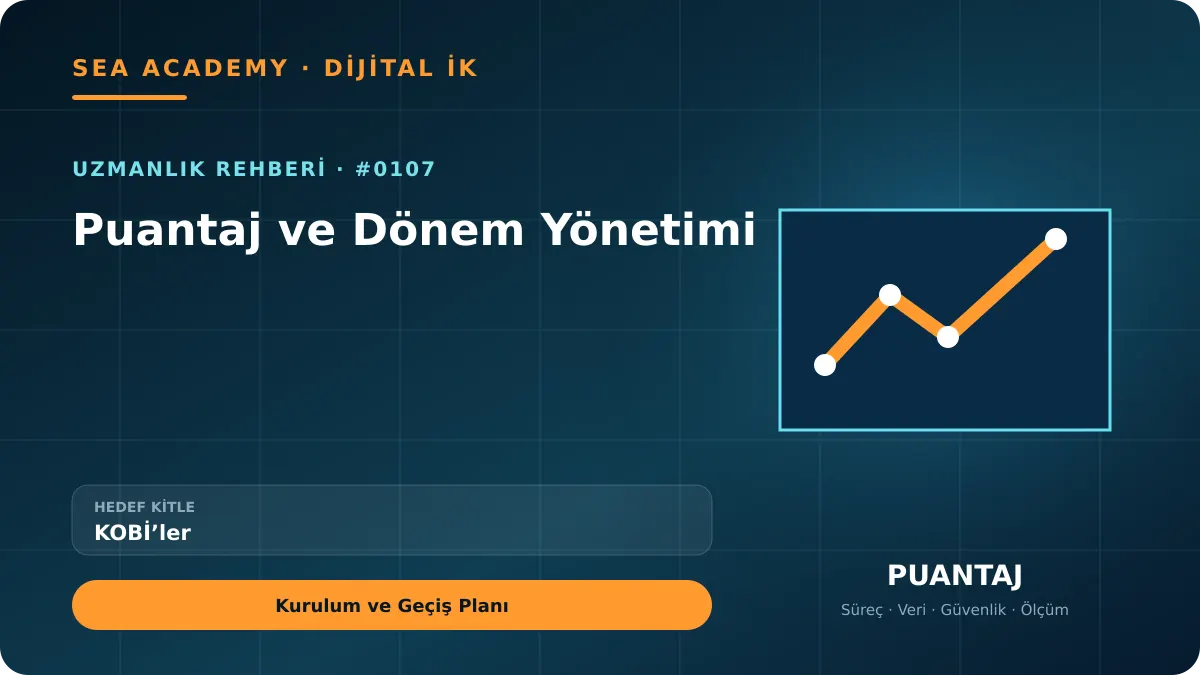 KOBİ’ler İçin Puantaj ve Dönem Yönetimi: Kurulum ve Geçiş Planı kapak görseli
