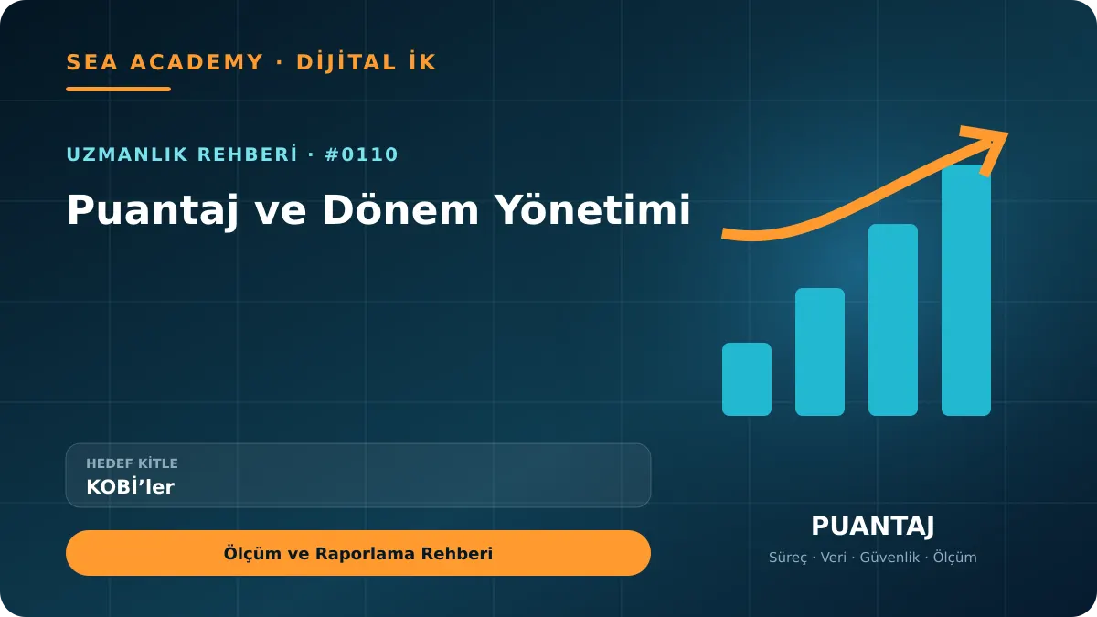 KOBİ’ler İçin Puantaj ve Dönem Yönetimi: Ölçüm ve Raporlama Rehberi kapak görseli