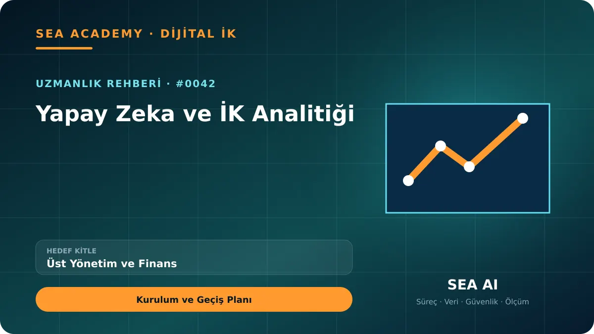 Üst Yönetim ve Finans İçin Yapay Zeka ve İK Analitiği: Kurulum ve Geçiş Planı kapak görseli