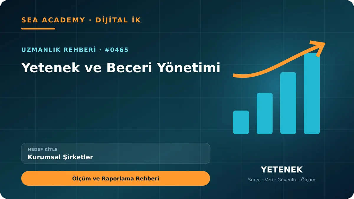 Kurumsal Şirketler İçin Yetenek ve Beceri Yönetimi: Ölçüm ve Raporlama Rehberi kapak görseli