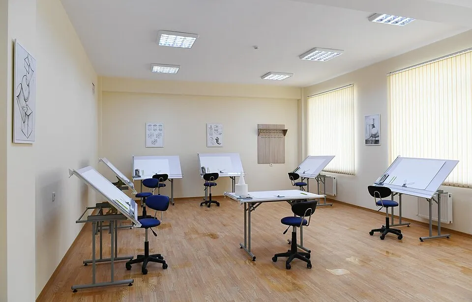 Ofis ve ortak çalışma ortamından bir görünüm