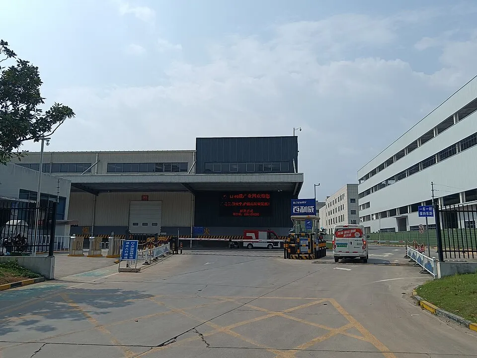 Depolama ve lojistik alanından bir görünüm