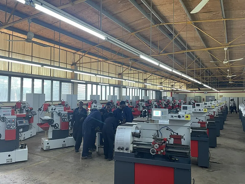 Üretim ve sanayi çalışma ortamından bir görünüm