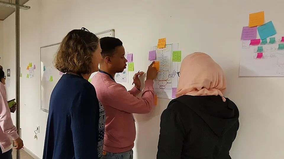 Ofis ve ortak çalışma ortamından bir görünüm