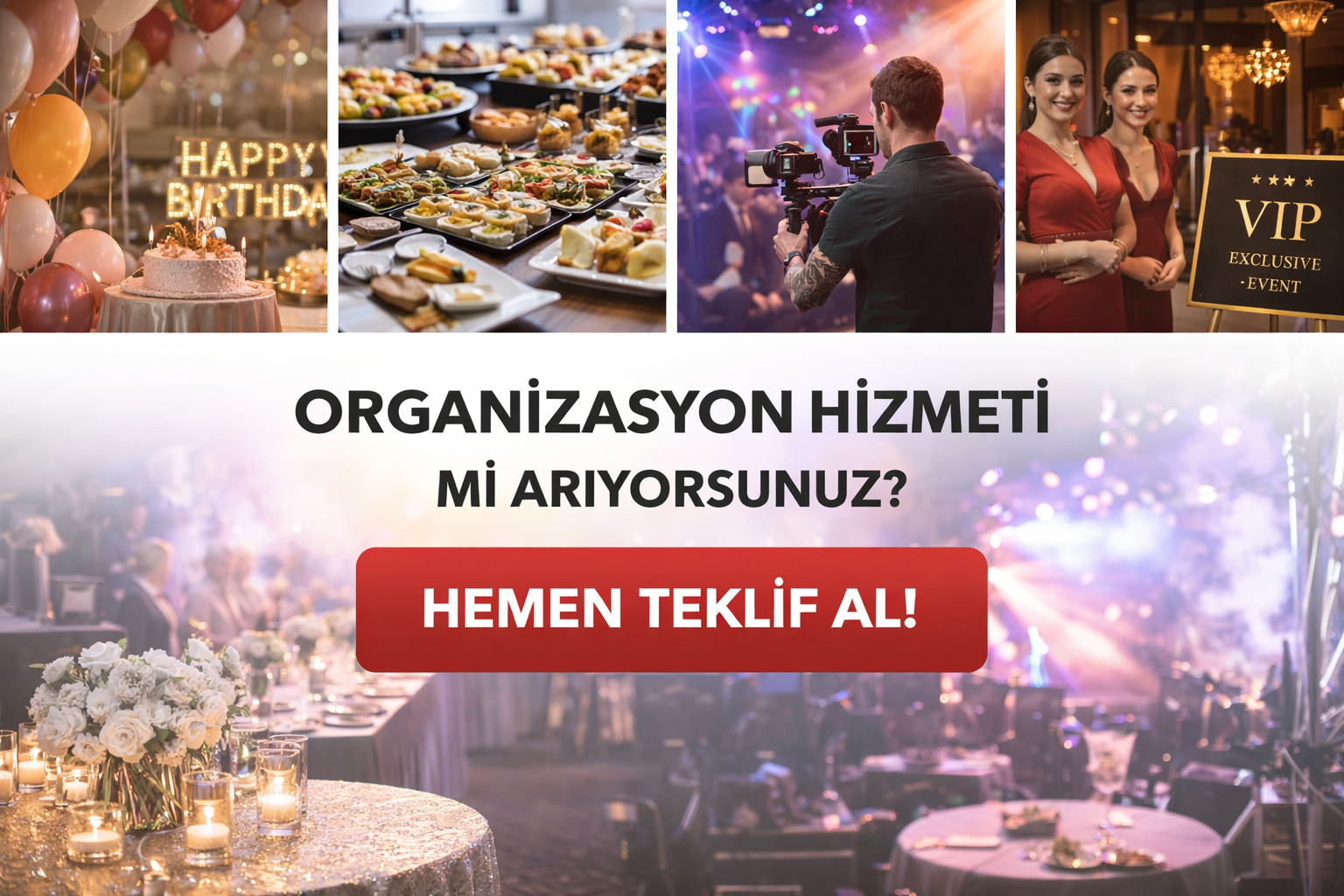 Organizasyon teklif alanı