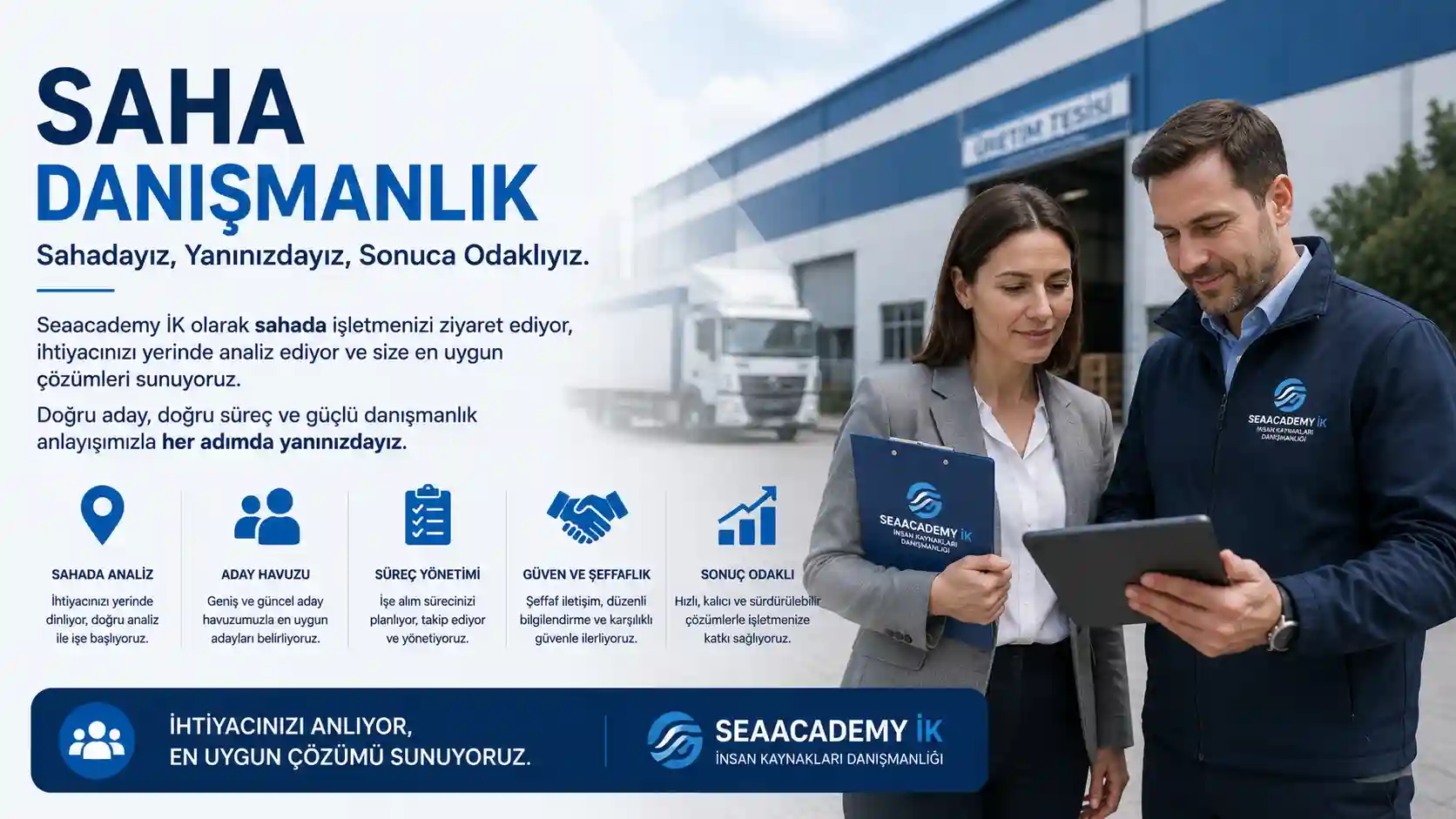 Saha danışmanlığı ve aday takibi