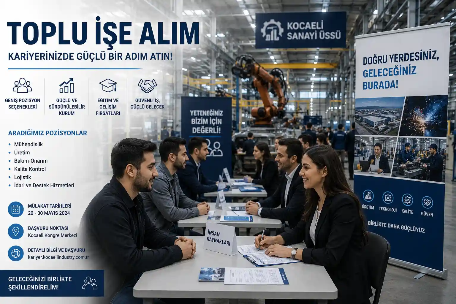 Seaacademy İK toplu işe alım ve personel talep süreci