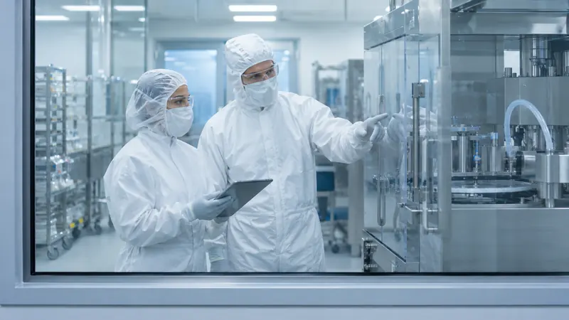 İlaç, biyoteknoloji ve medikal için temsili çalışma ortamı