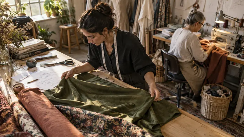 Tekstil, hazır giyim ve deri için temsili çalışma ortamı