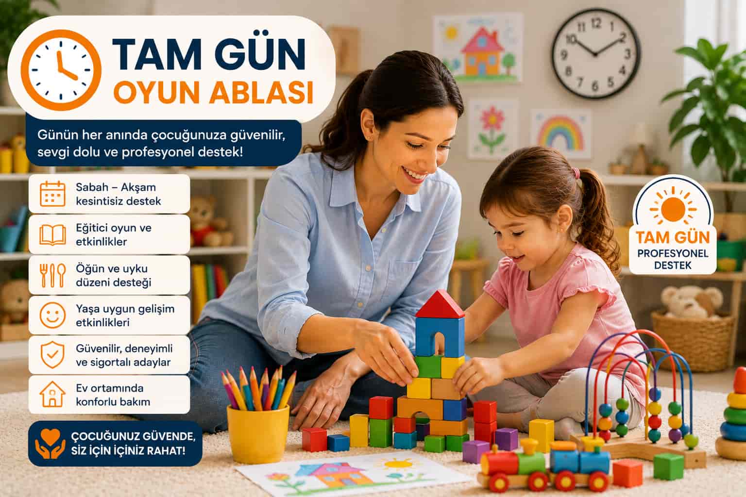 Tam gün oyun ablası