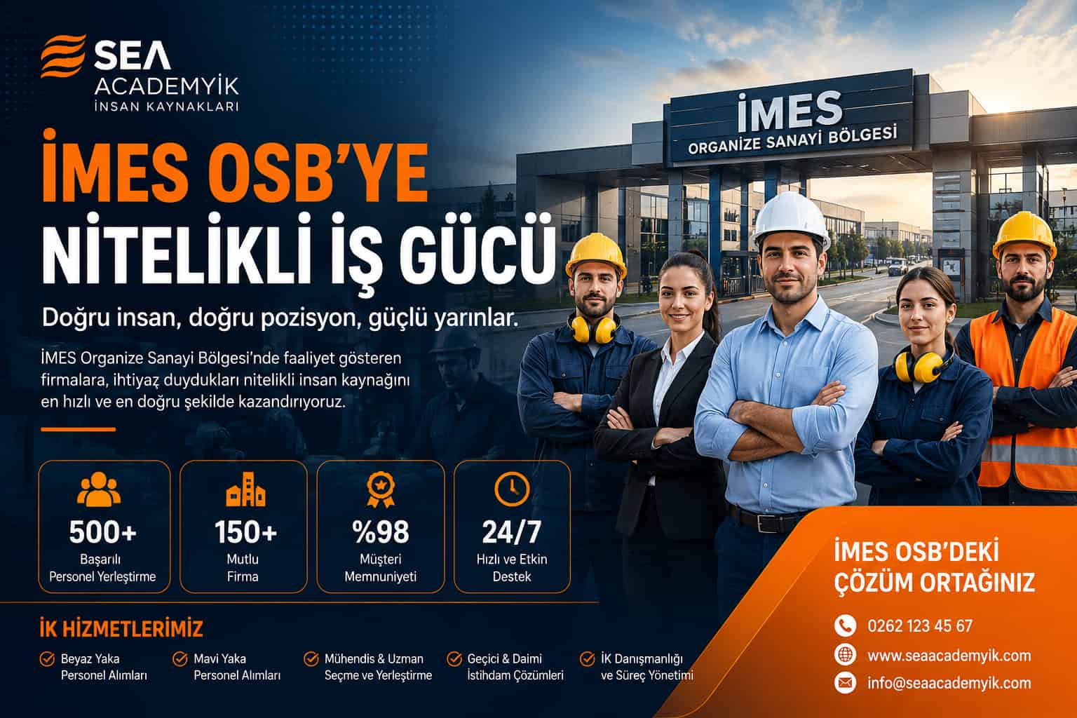 İMES OSB personel temini ve işe alım danışmanlığı