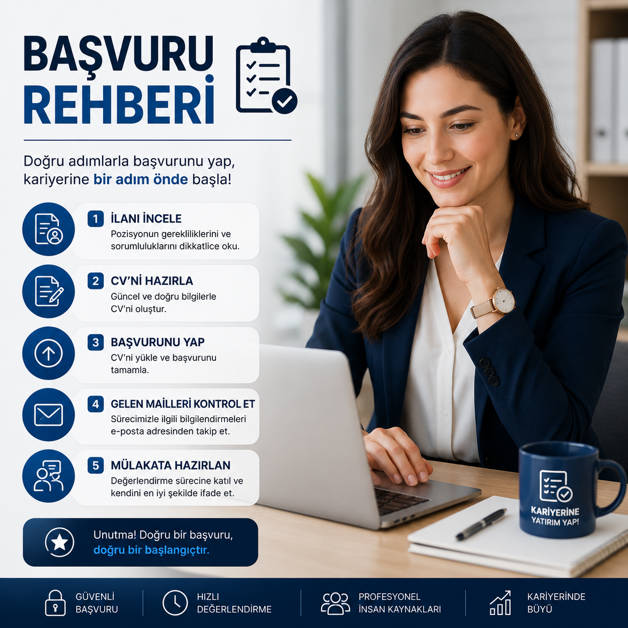 İş Başvurusu Yaparken Dikkat Edilecekler